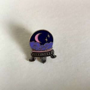 Crystal Ball Enamel Pin